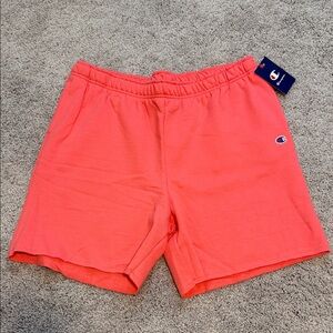 Champion Vibrant Coral Lounge Shorts